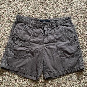 Calvin Klein Brown Cotton Shorts size 12